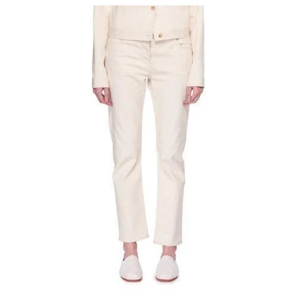 THE ROW Ashland Cropped Straight-Leg Jeans
 

Retail 550usd - Picture 1 of 8